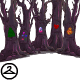 All these trees seem to have symbols of the holidays...I wonder where each portal leads...