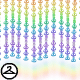 Reflective Rainbow Beads