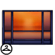 Look through the window as the sky fills with wondrous hues of oranges and reds.