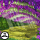 Lavender Trellis Background