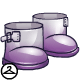 Thumbnail for Shiny Stormy Ombre Rain Boots