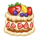 15th Birthday Tutti Frutti Cake