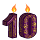 10th Birthday Royalty Wish Candle