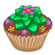 12th Birthday Garden Party Cupcake