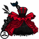 Thumbnail art for Black and Red Promenade Dress