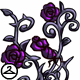 Thumbnail for Black Flowering Vines Foreground