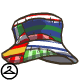 Thumbnail for Patchwork Striped Hat