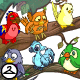 Oh, how cute! These Petpets are making a rainbow for you to admire.