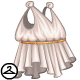This flowy dress allowed Altadorians to run freely. This was an NC prize for experiencing Playtime in Altador during Altador Cup X.