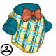 Thumbnail for Baby Plaid Sleeper with Bow Tie