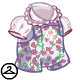 A little frill is necessary on Valentines Day. This item is only wearable by Neopets painted Baby. If your Neopet is not painted Baby, it will not be able to wear this NC item.