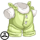 These overalls are perfect for painting, going to the beach, summer picnics, and... just about anything really! This item is only wearable by Neopets painted Baby. If your Neopet is not painted Baby, it will not be able to wear this NC item. This NC item was obtained through Dyeworks.