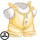 Thumbnail for Dyeworks Yellow: Baby Playtime Overalls