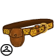 Not only is this a beautiful patterned belt, it is extremely handy with the fanny pack attached to it.
This NC item was awarded for reading the Blank Black Tome during the Trouble in Brightvale event.