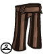 Thumbnail for Brown and Tan Striped Trousers