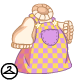 Thumbnail for Checkered Overall Dress and Sweater