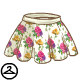 Thumbnail for Bright Flowers Skirt