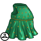 Evergreen Silk Gown