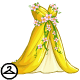 Thumbnail for Dyeworks Yellow: Flowing Floral Dress