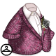 Thumbnail for Feathered Suit with Boutonniere