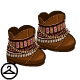 Thumbnail for Fringed Moccasins