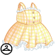 Thumbnail for Yellow Gingham Frilly Dress