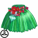 This grass skirt is so festive and perfect for hot weather!