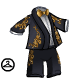 Intricate Gold Markings Suit
