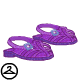 Violet Jelly Shoes