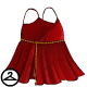 Thumbnail for Dyeworks Red: Maraquan Velvet Dress