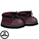 These snuggly boots are sturdy and fashionable. This item poofed into existence at the Corridor of Chance.