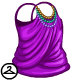 Purple Party Dress and Beads