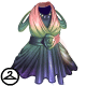 Mall_clo_rainbow_drape_dress