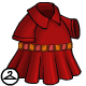 Thumbnail for Red Dress with Wooden Belt