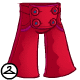 Thumbnail for Red Bell-bottom Trousers