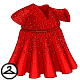 Ruby Encrusted Dress