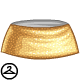 This skirt sparkles like real gold.