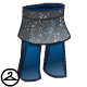 Thumbnail for Starry Night Sky Skirt and Tights