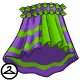 Poisonous Purple and Green Skirt