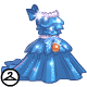 Dyeworks Blue: Elegant Holiday Tree Dress