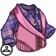 A brown plaid shirt paired with a charming pink waistcoat. This NC item was obtained through Dyeworks.