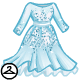Dyeworks Blue: Winter Couture Dress