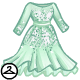 Thumbnail for Dyeworks Green: Winter Couture Dress