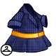 Thumbnail for Navy Belted Coat