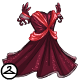 Thumbnail for Dyeworks Red: Dark Mystical Gown