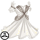 Dyeworks White: Dark Mystical Gown - r500