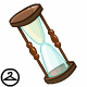 Hourglass With Falling Sand