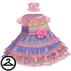 Thumbnail for Dyeworks Pink: Gothic Pastel Dress