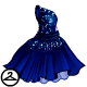 Thumbnail for Dyeworks Blue: Sparkling Red Holiday Dress