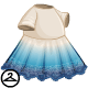 Thumbnail for White Dress with Ombre Lace